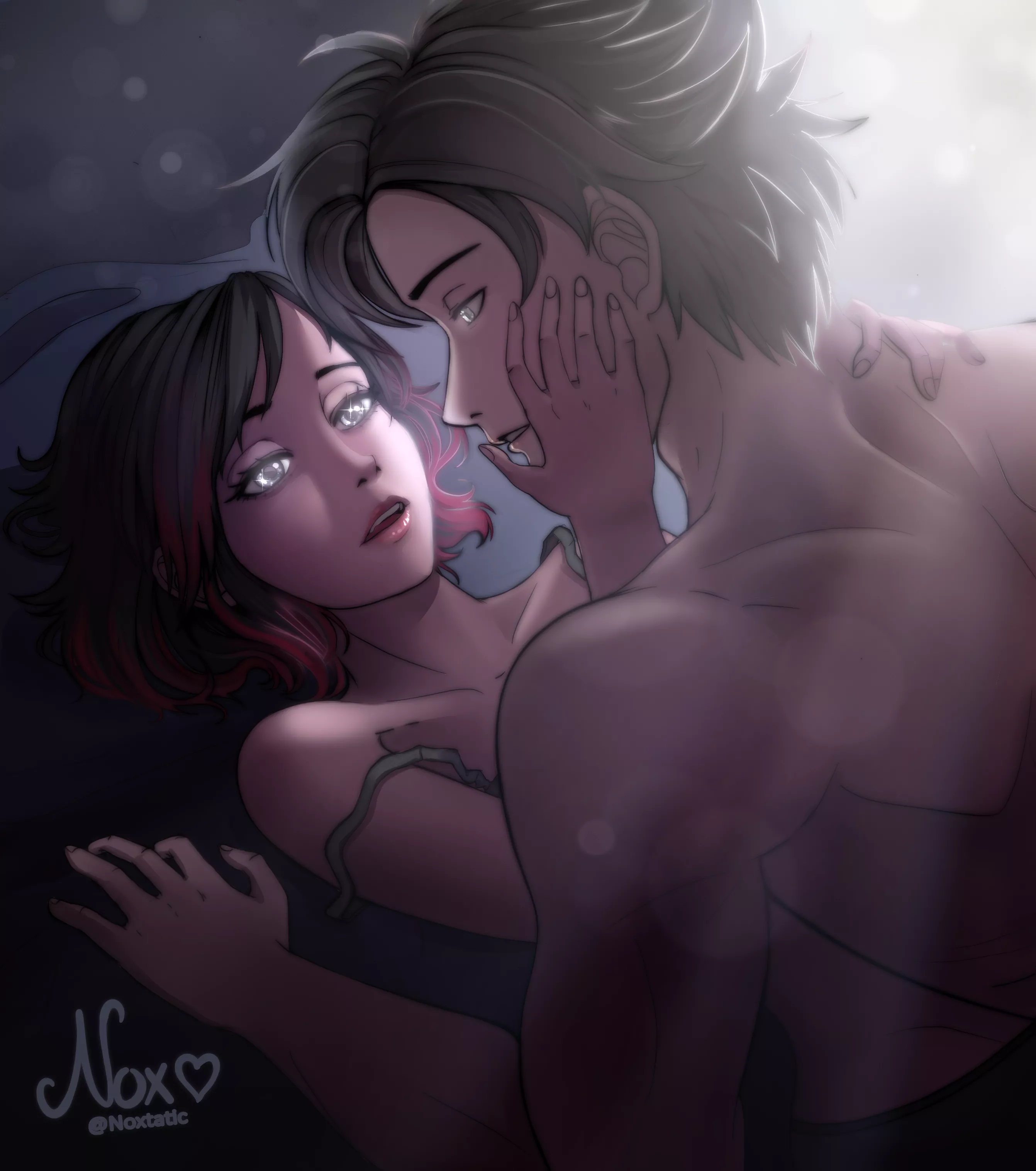 Ruby x Mercury. A night of passion by Noxtatic posted by CawmeKrazee