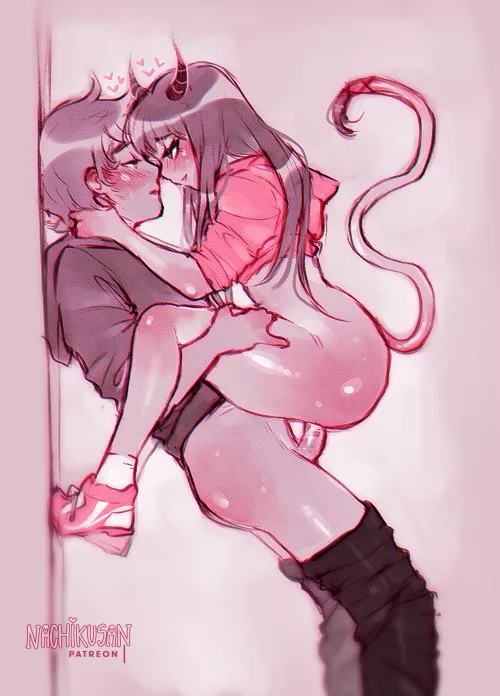 She really loves his sausage by Aika-KissaQQ