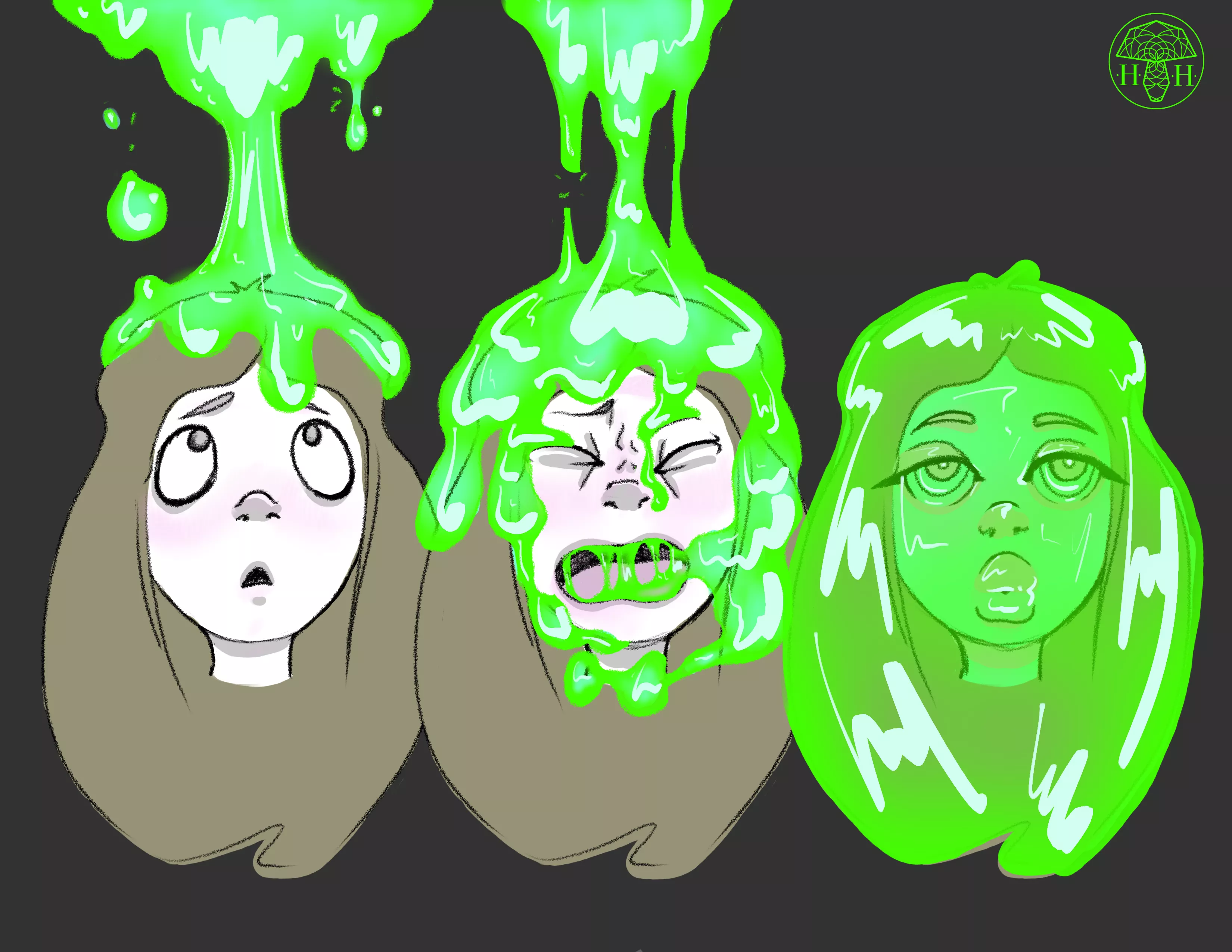 Slime Drone Transformation by Hypnotic Hyphae posted by HypnoticHyphae