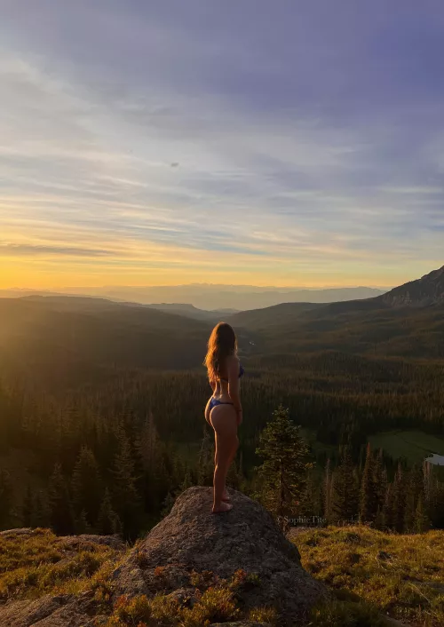 The view from camp during my most recent backpacking trip. by SophieTite