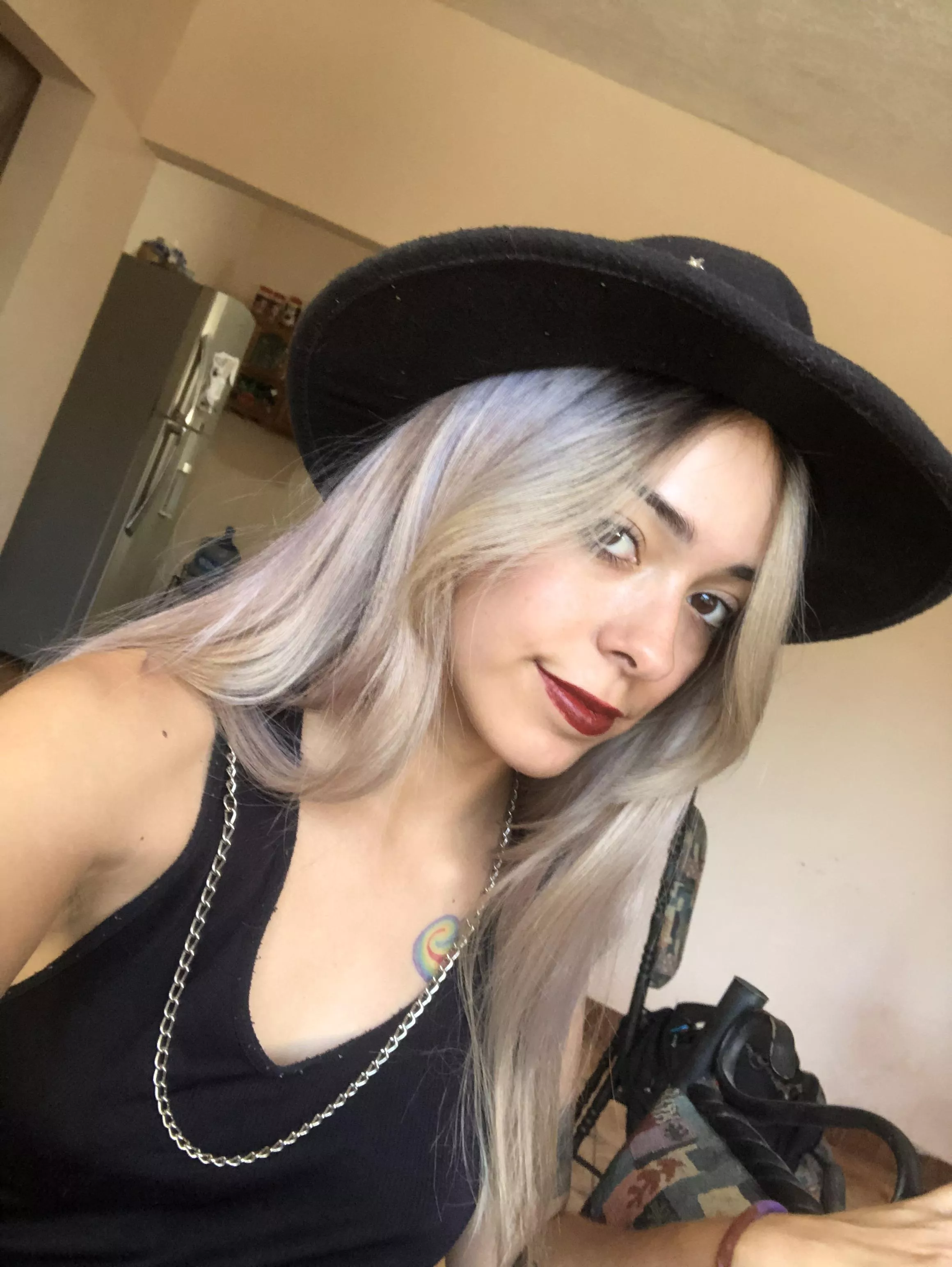 This hat has been with me for so longg, I still love to wear it up to this day :) posted by GruesomeAscent