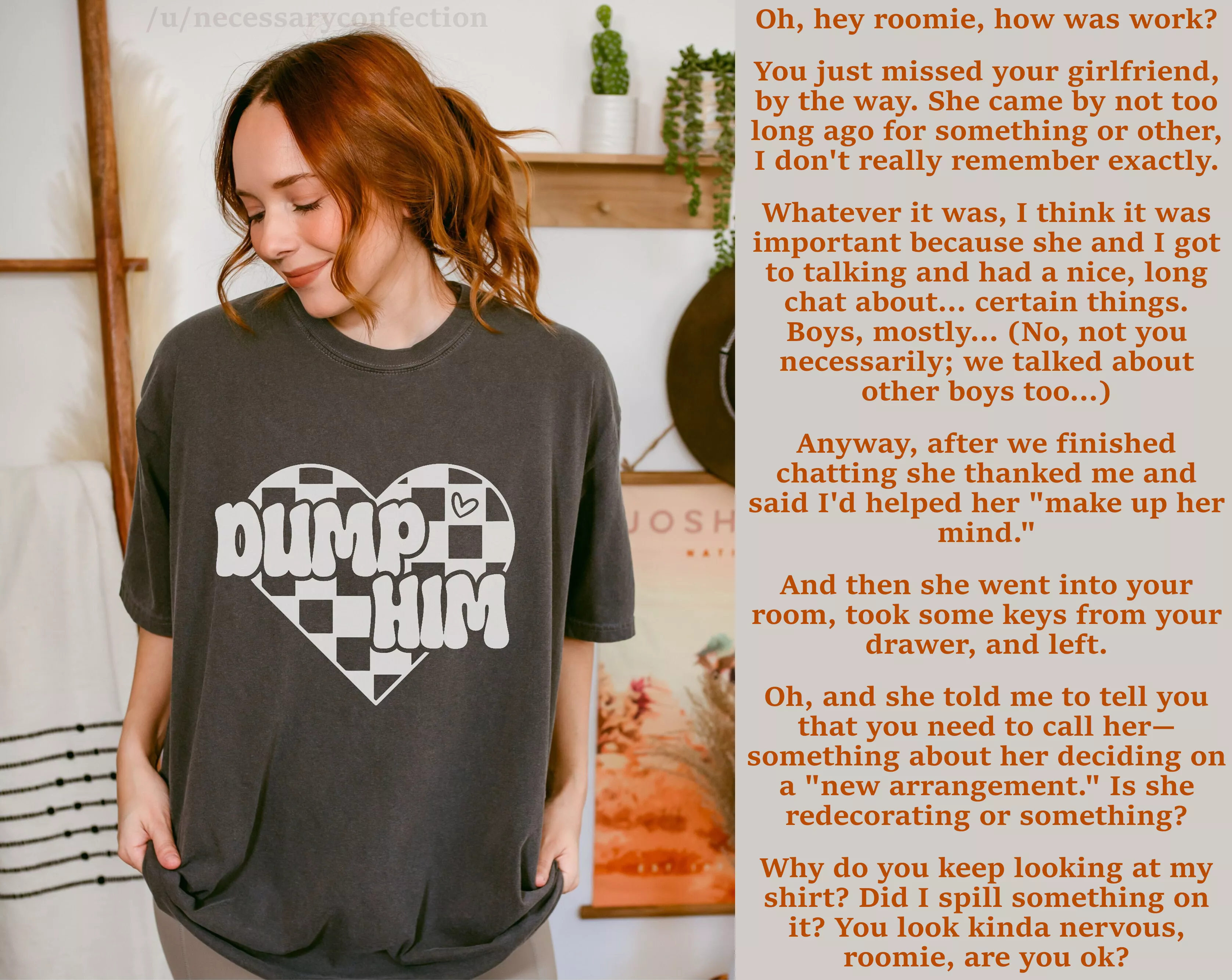 Why do you look so nervous? posted by NecessaryConfection