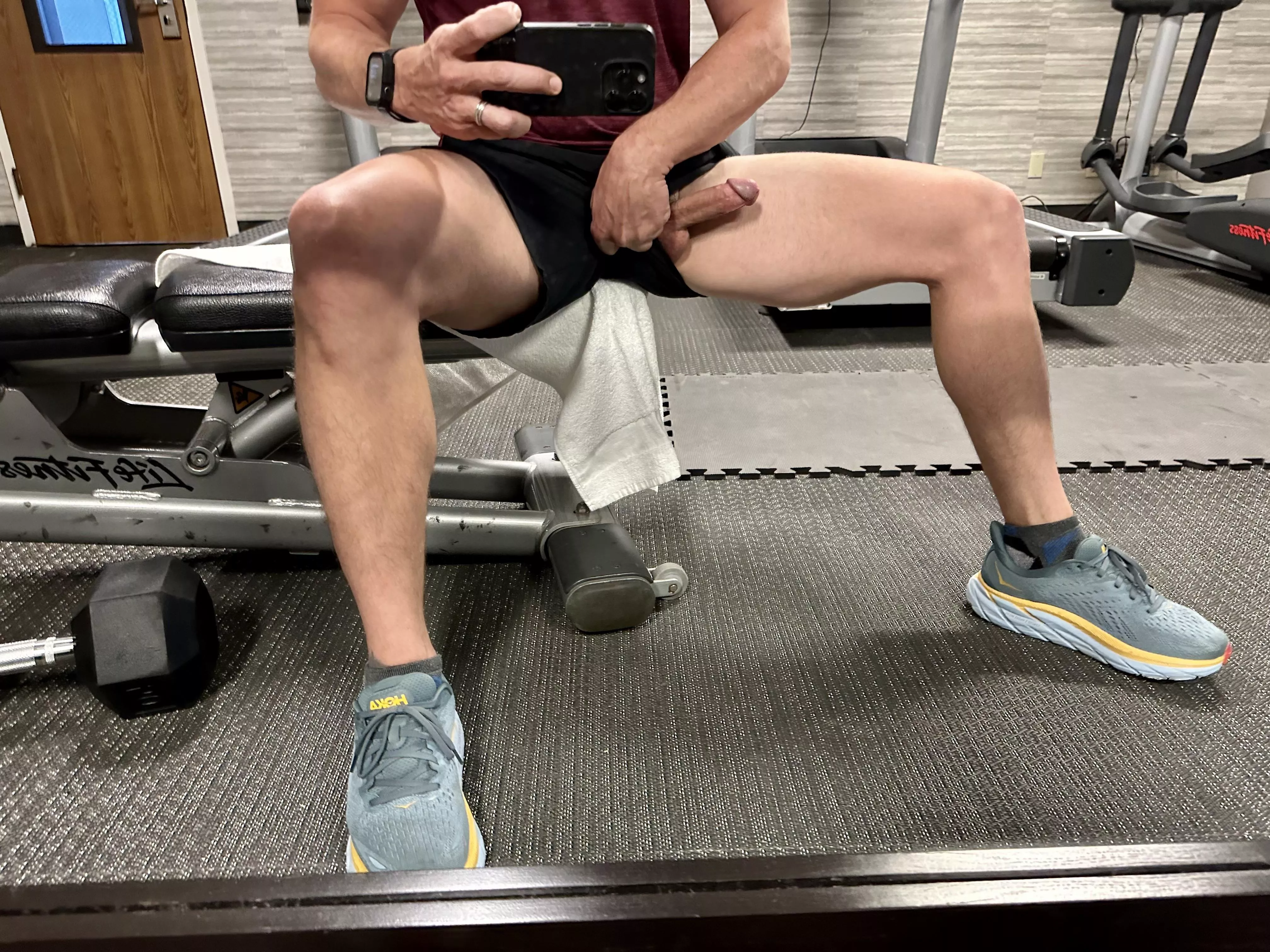 Working out hard. posted by mypornusername123