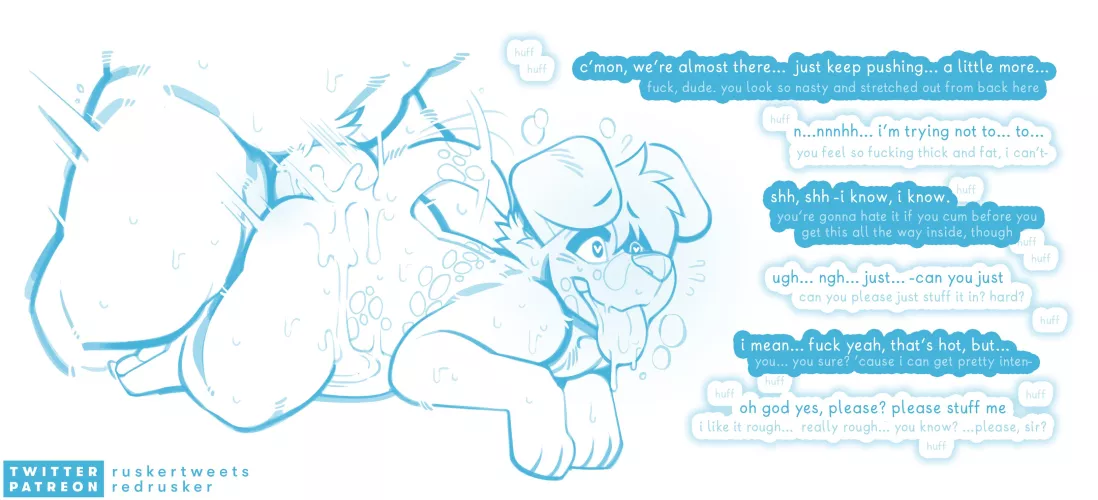 Anal addict (RedRusker) by TangentYoshi