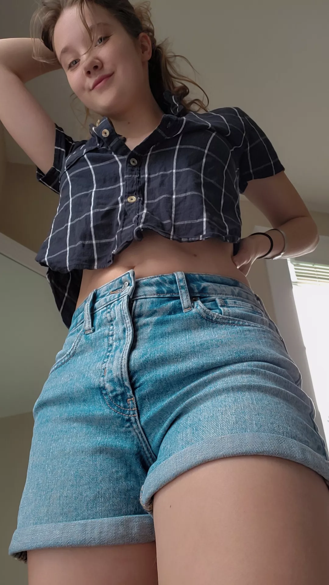 Button up crop top posted by Sableheart7249