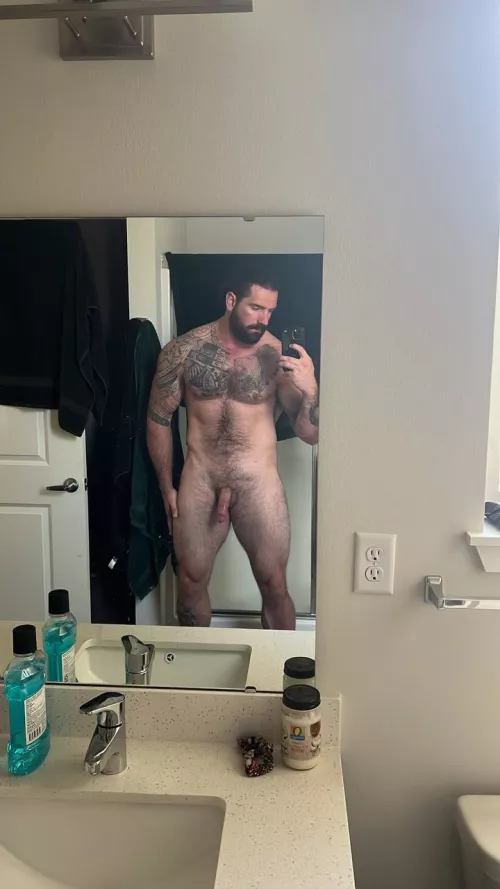 Do you want to help dad in the bathroom? by dylanmarkss