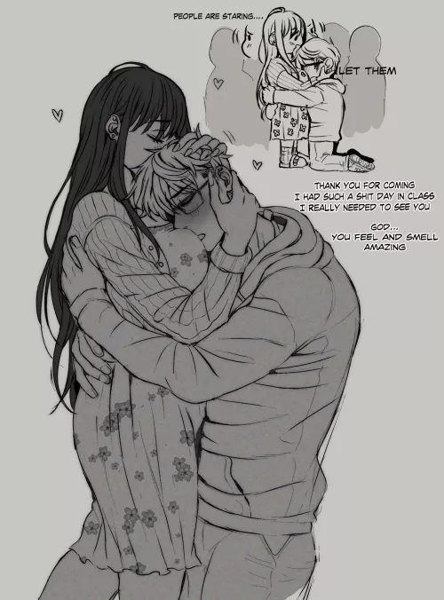 Even big boys need a mommy to comfort them <3 (art by @rins_titties) by yersiniapestis273