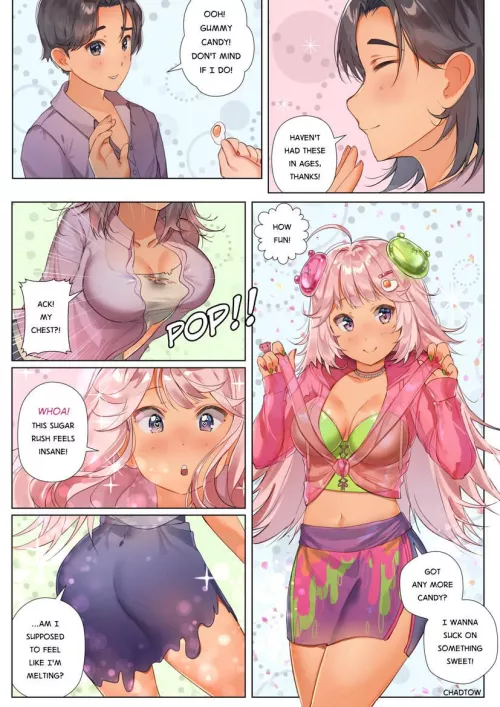 Gimme a Gummy! by Chadtow by bigtgfan