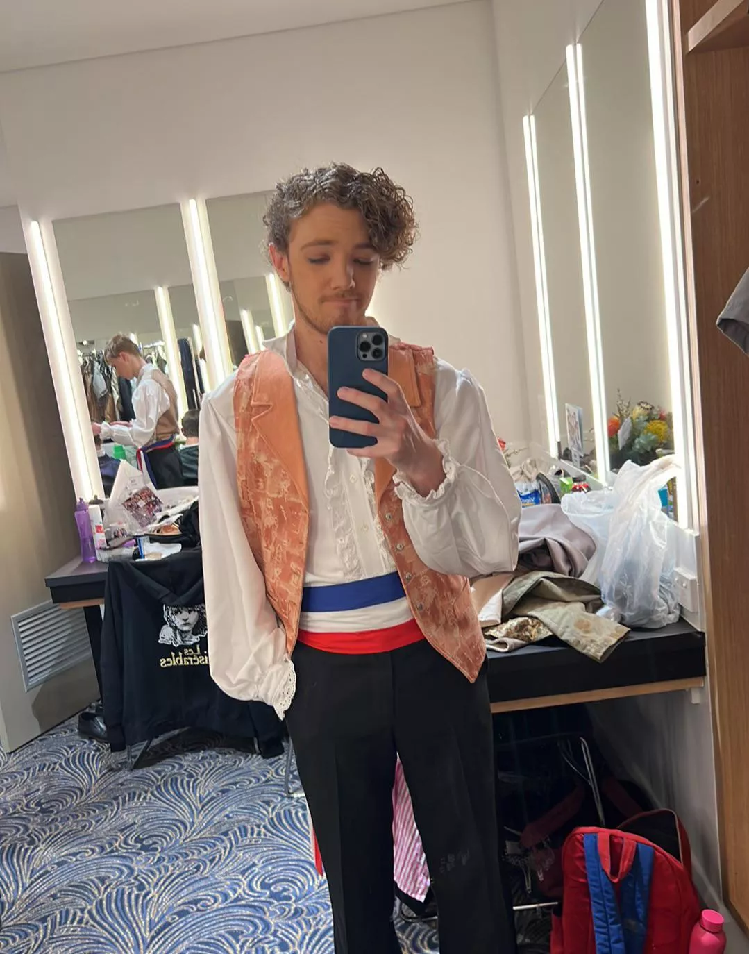 hey everyone! long time no see! hope you’re all doing well. just finished up a production of Les Mis and thought I’d share one of my costumes 🥰💙 posted by jackolouis13