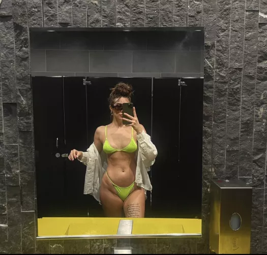 Hope you don't mind me showing off my bikini by hoochiea