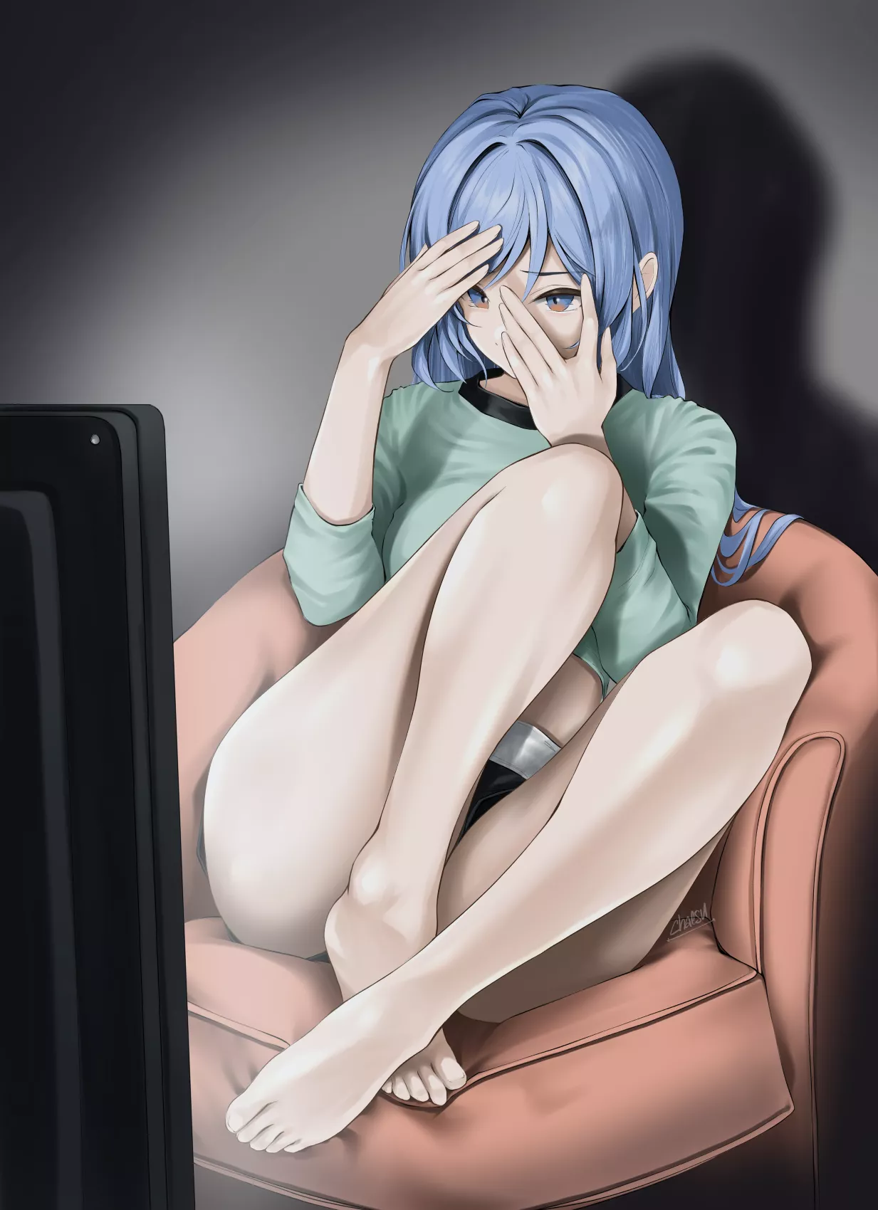 Horror Movie Thighs [Original] posted by ArmorXIII