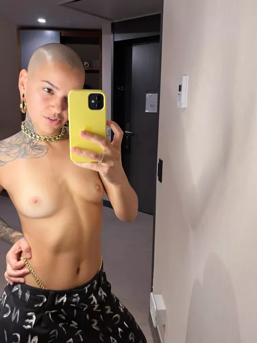 How about you suck my tits today? by Salyxnoa