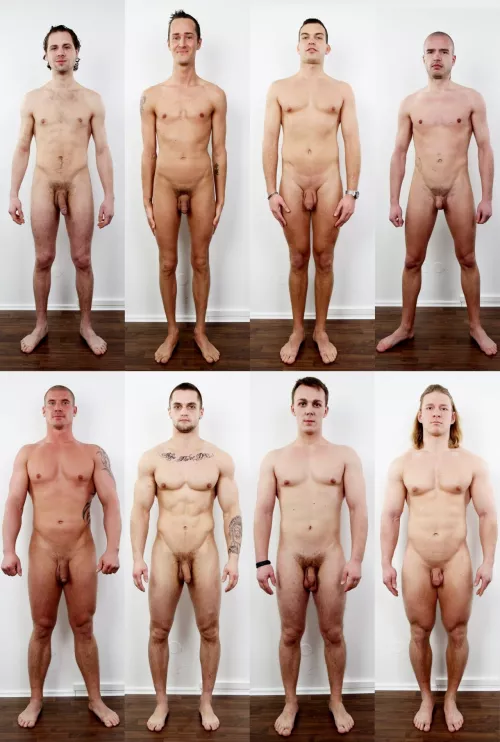 Inspecting some of the males that are creating the new religious shrine to me... Thinking about taking one home with me to my stables... who to pick... by overgal