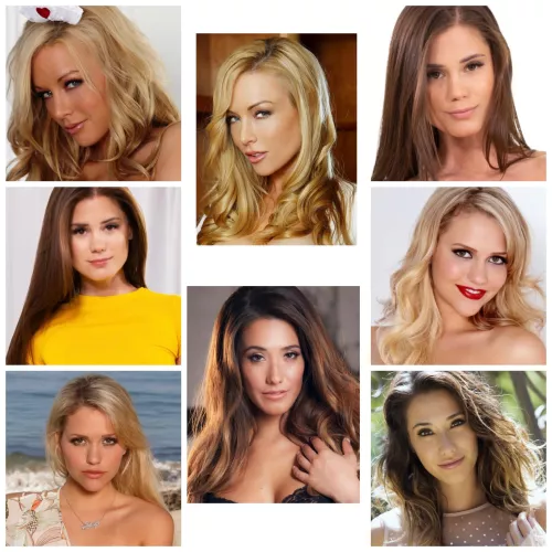 [Kayden Kross] vs [Little Caprice] vs [Mia Malkova] vs [Eva Lovia] by Inananana