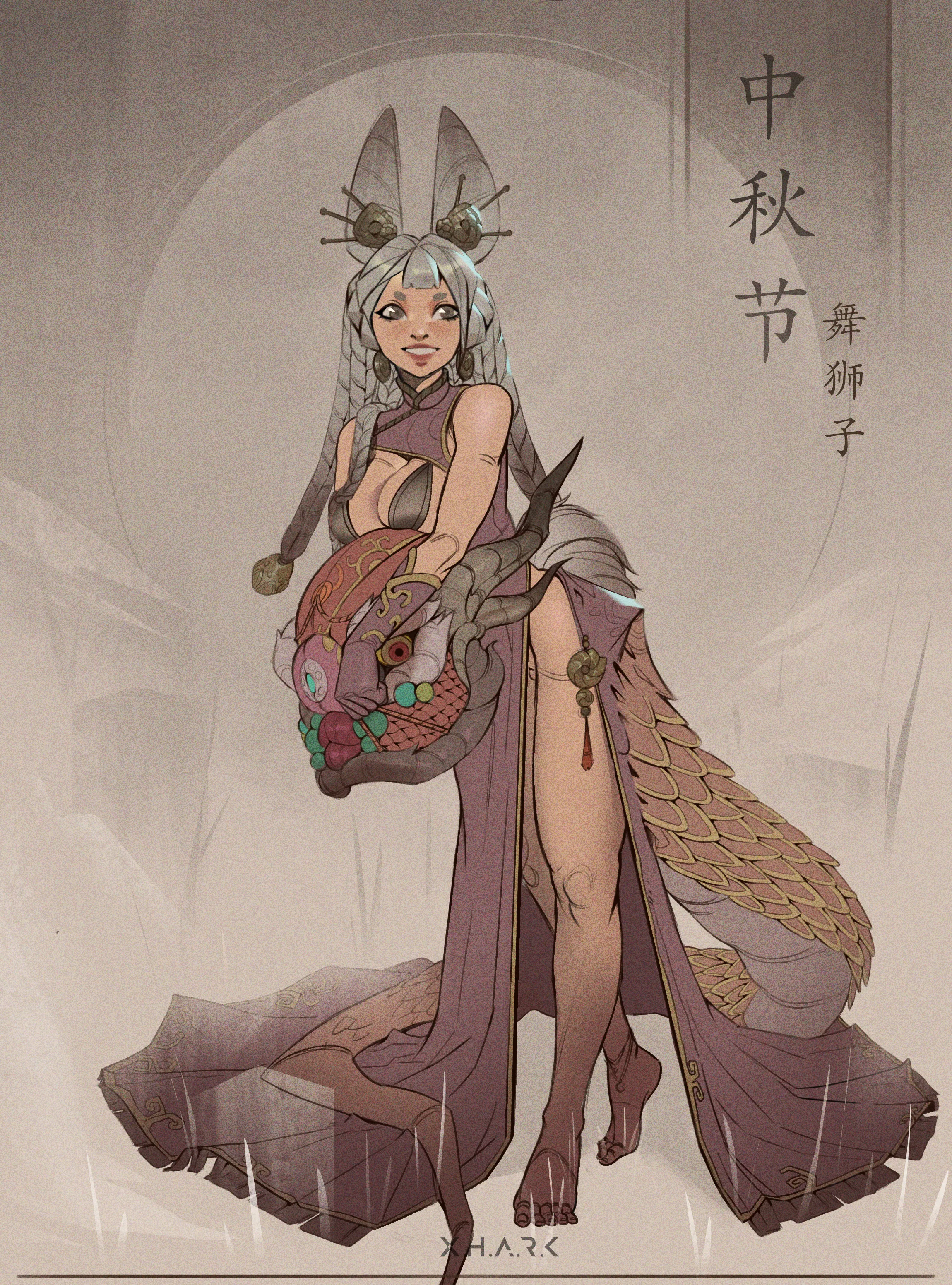 Lunar Princess, my OC posted by Kai0704