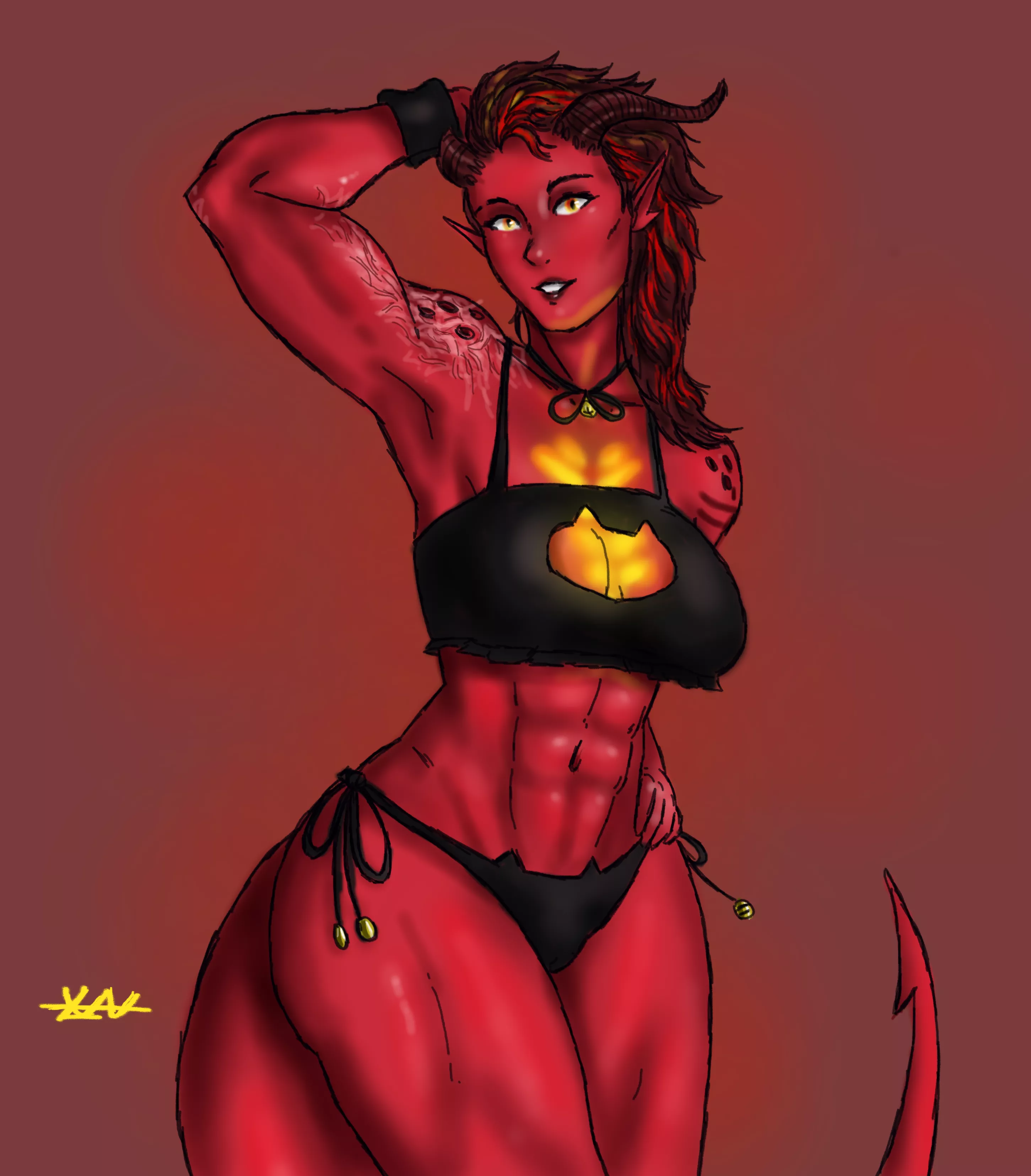 My passion in bg3 (art by me/open for comms) posted by Visible-Ad-614