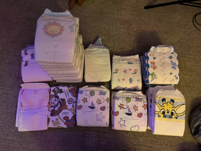 MyDiaperDepot haul! by DiaperedDanny