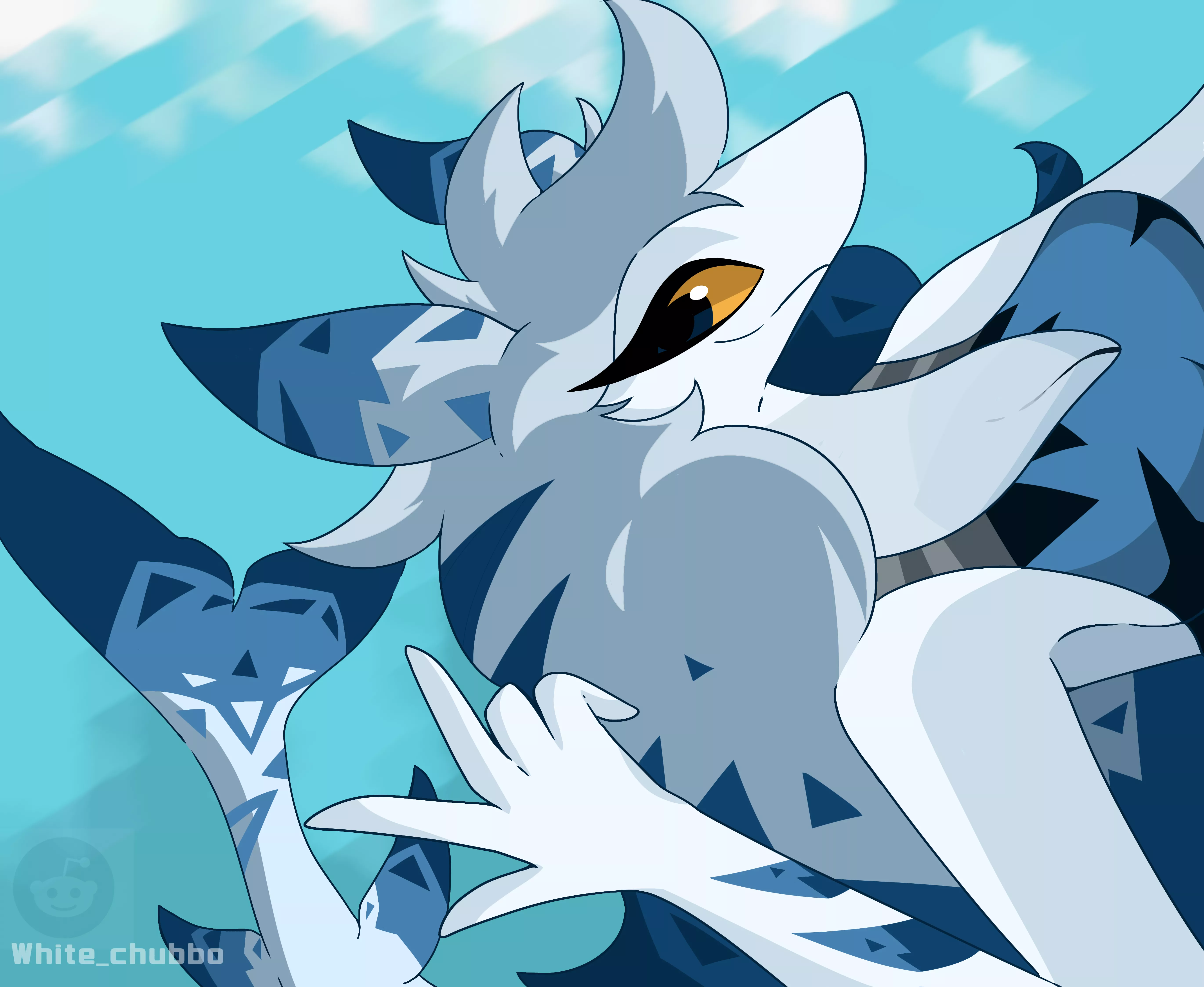 New pfp! Art by me posted by white_chubbo