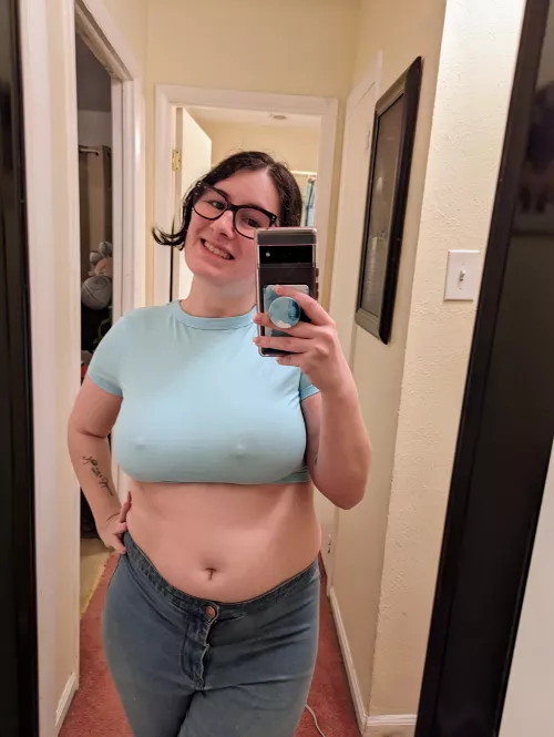 Should I keep my bra off? 😃🥰 by onlylilac1