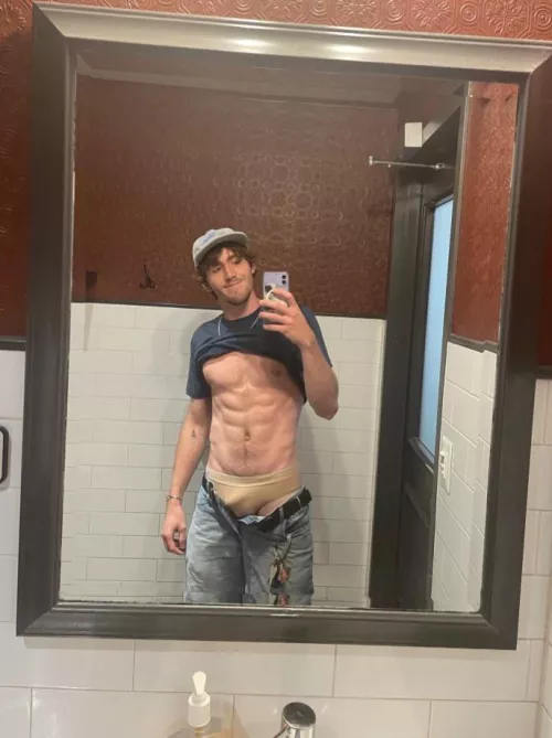 Soft bulge in my new undies:) by Winter-Ask4543