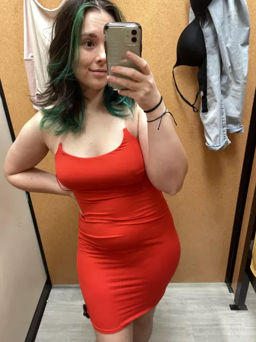 This dress hugs the freckles all over my body by ellietheelephant29