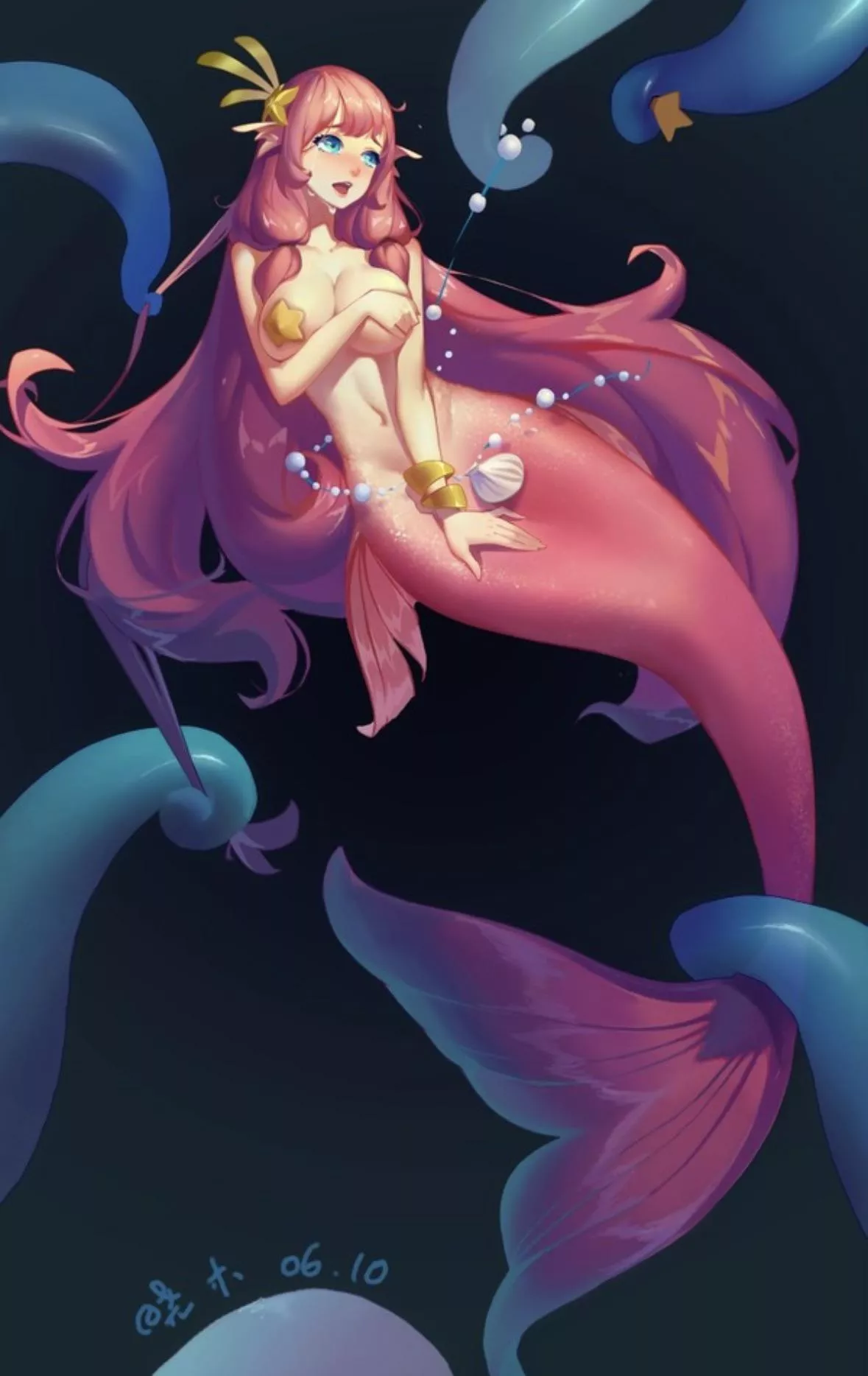 This octopus is getting a little too friendly… posted by Agreeable_Word_7834