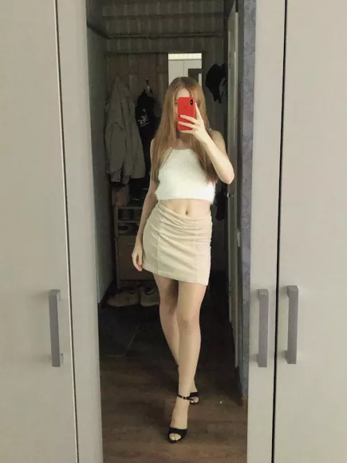 Tight skirt, tights on, tight pussy. by iamliiaa