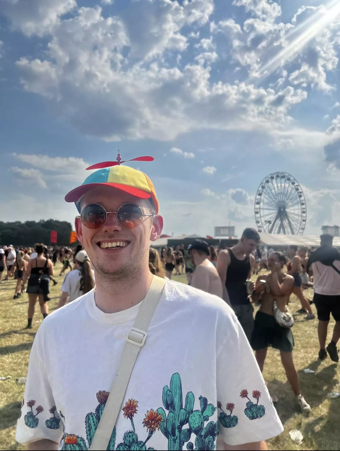 Whoever plays TCM with me gets to spin the lil propellor on my head🧢🚁 posted by TeaStainedEgg