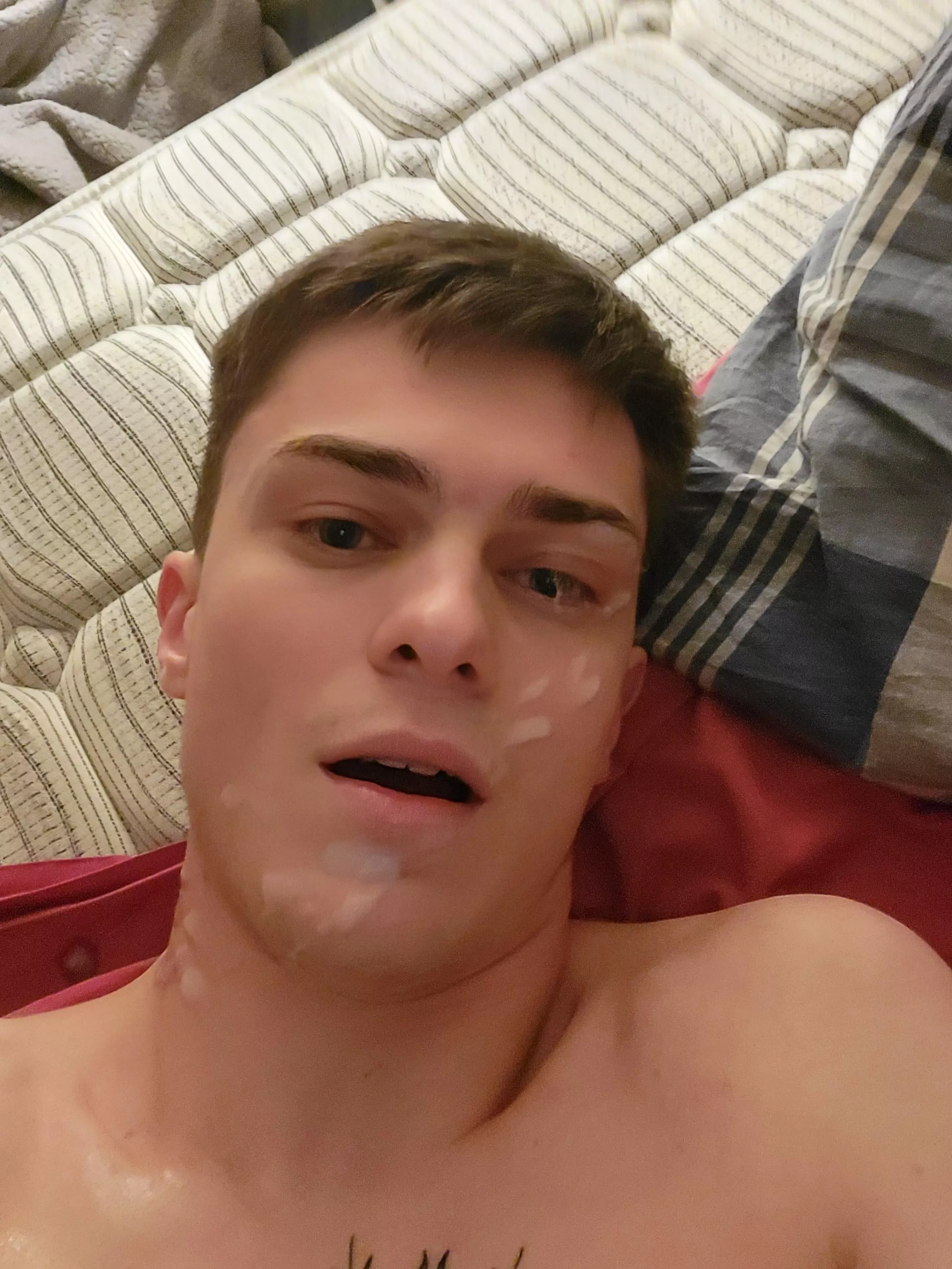 Whose going to cum on my face next posted by Upbeat-Comfortable43