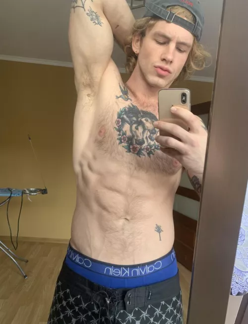 Would u turn me down cause of my tats or body hair? by AlphaJake23