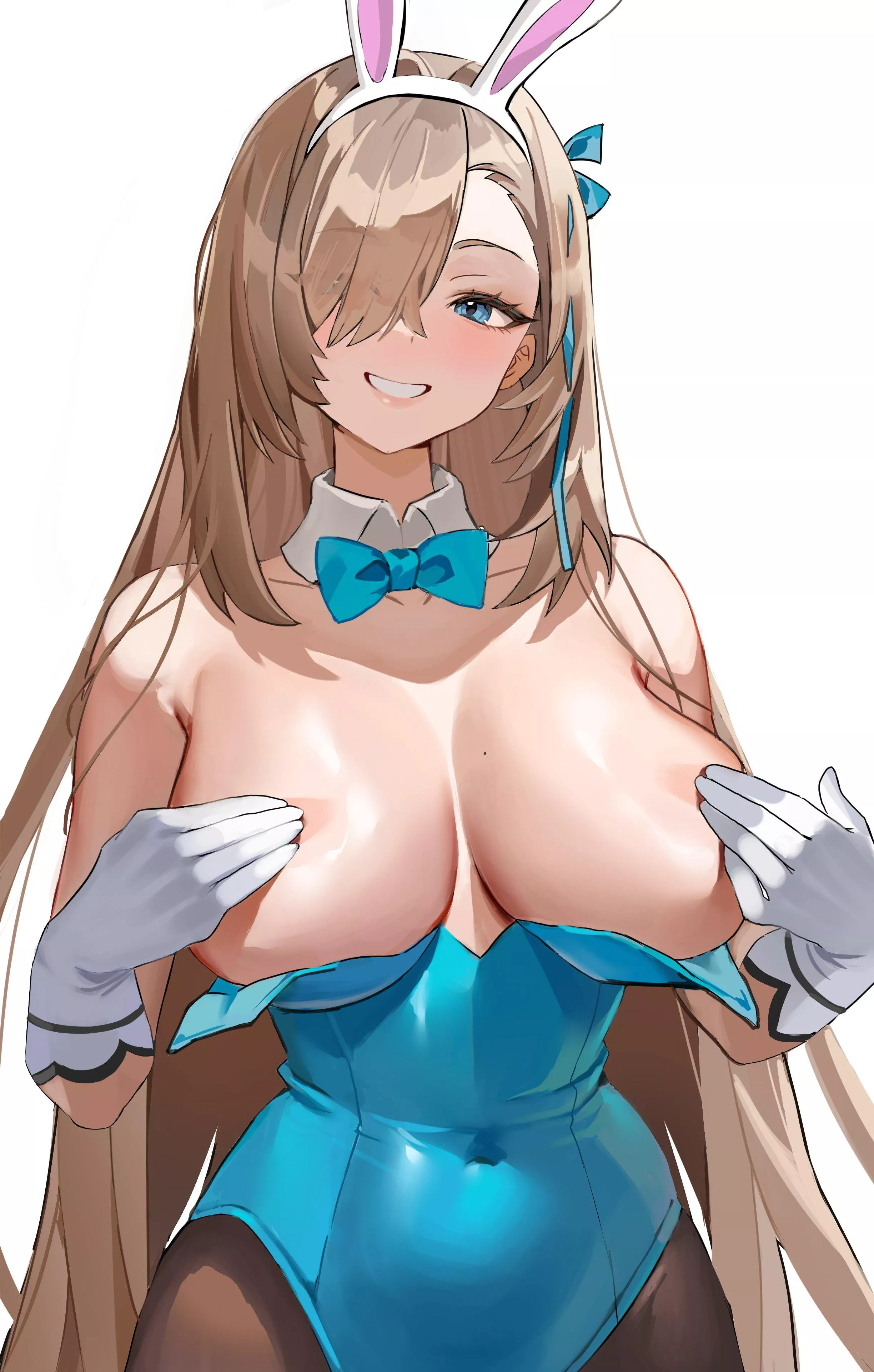 Asuna Teasing Her Huge Tits! (Blue Archive) posted by Lewdeology