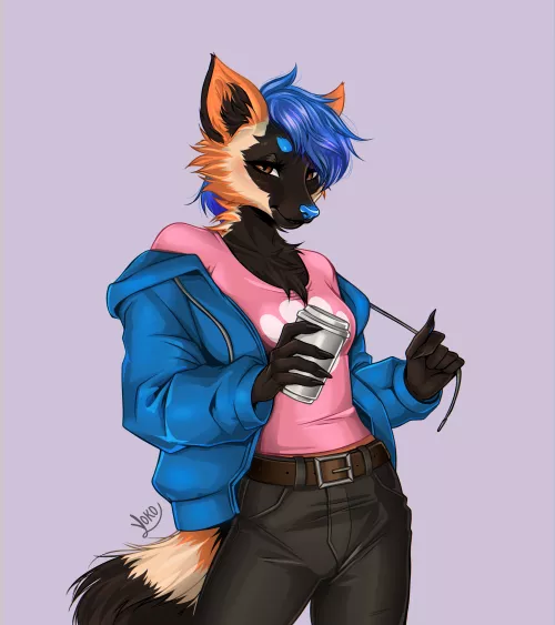 Commission by me 💜 by L_Yokoo