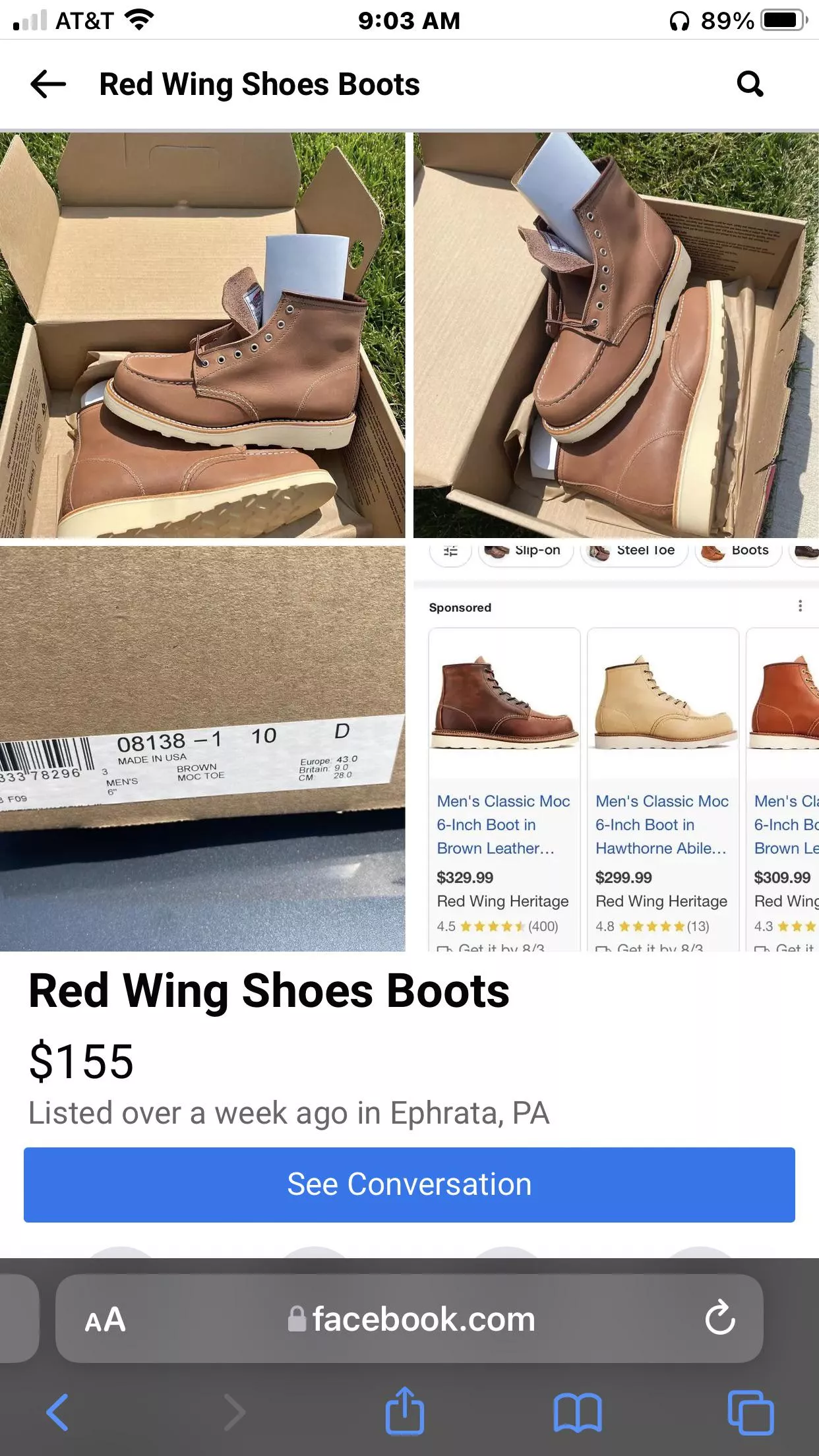 Does this seem legit? posted by IntelligentShoe8097