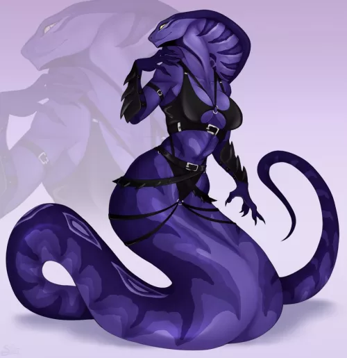Goth snek [F] (saltyserpent) by Mysterious-Scale-385
