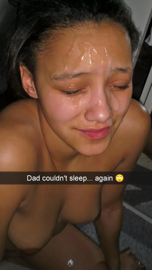 Her sister moved away for college, so she had to take over the nightly responsibility 😴💦 by throatfuckmeat