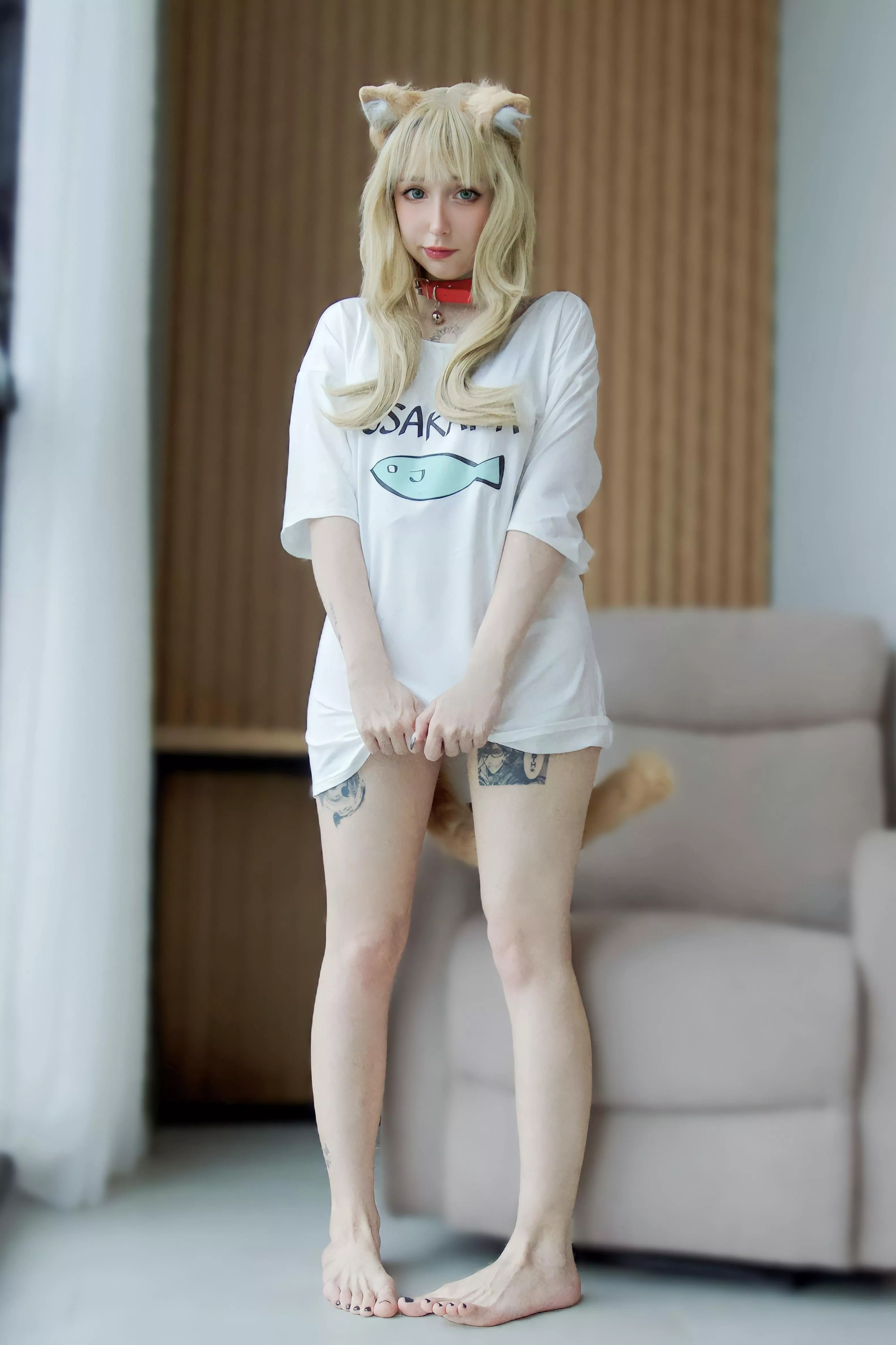 Kinako neko cosplay by neekomari posted by lolimolly