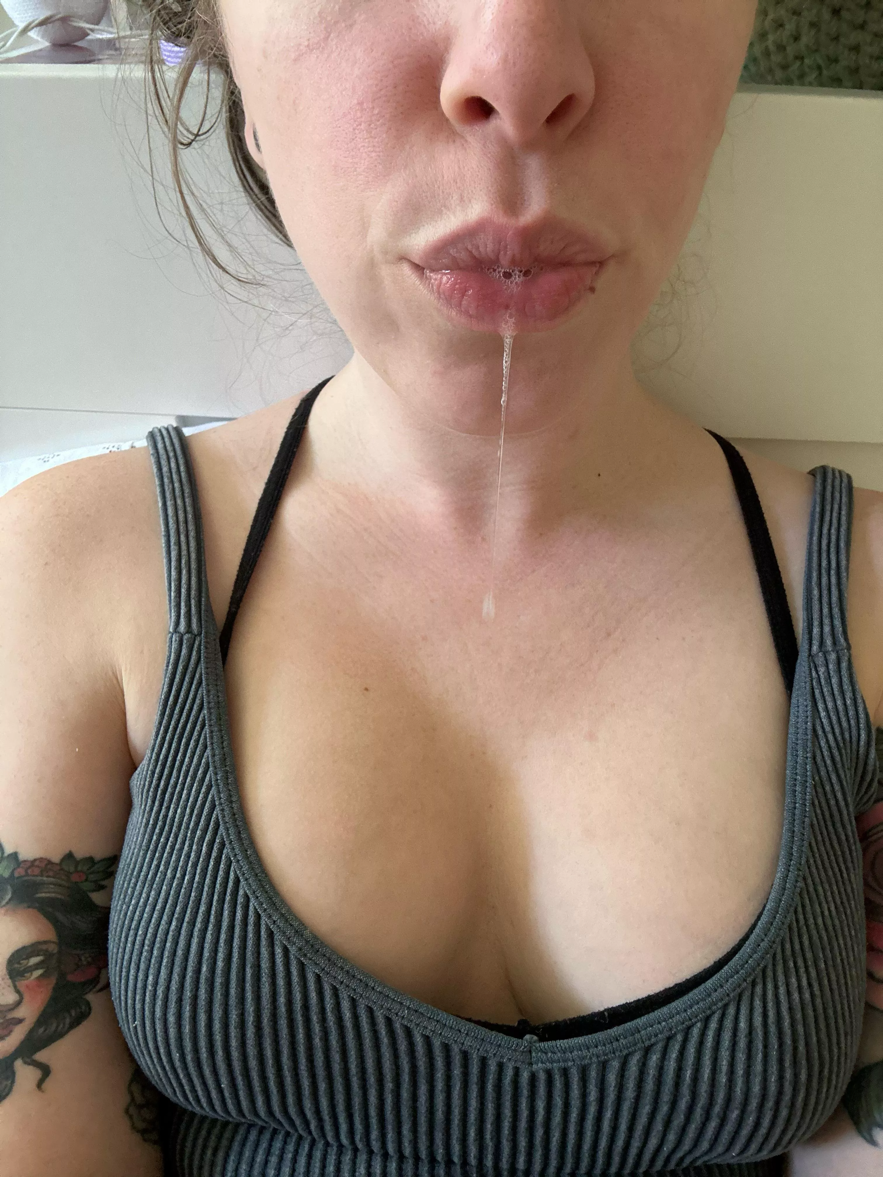 lick it off my chest [oc] posted by -perky_peaches-