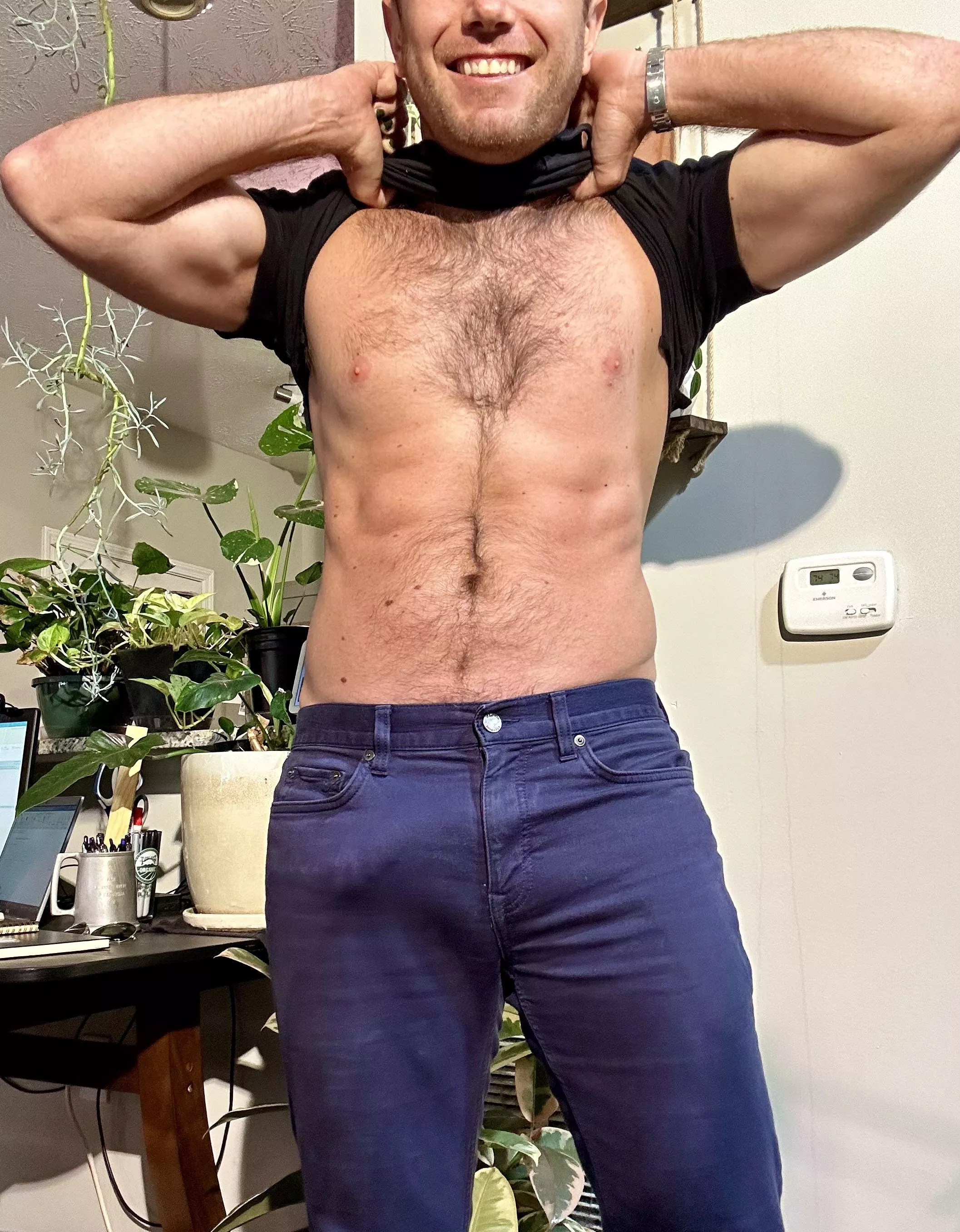 Mind if I take my shirt off? [34] posted by Practical_Diamond588