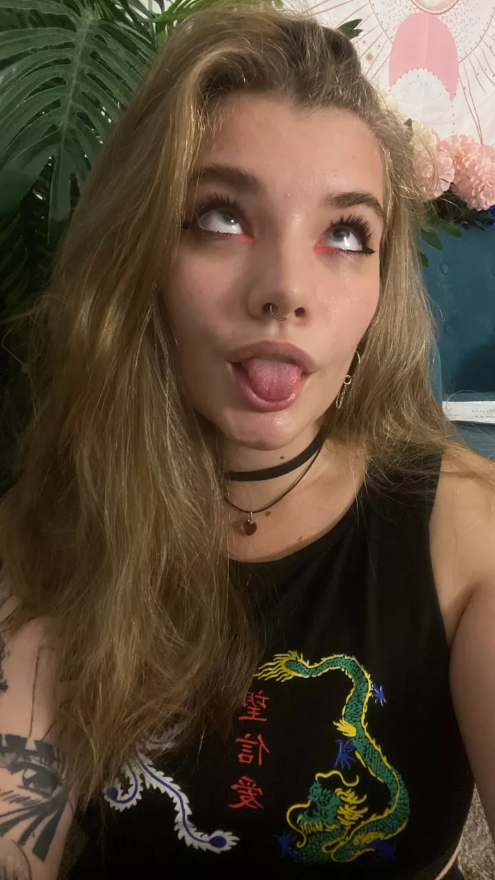 my ahegao is pretty cute, isn't it posted by Ok_Diver9476