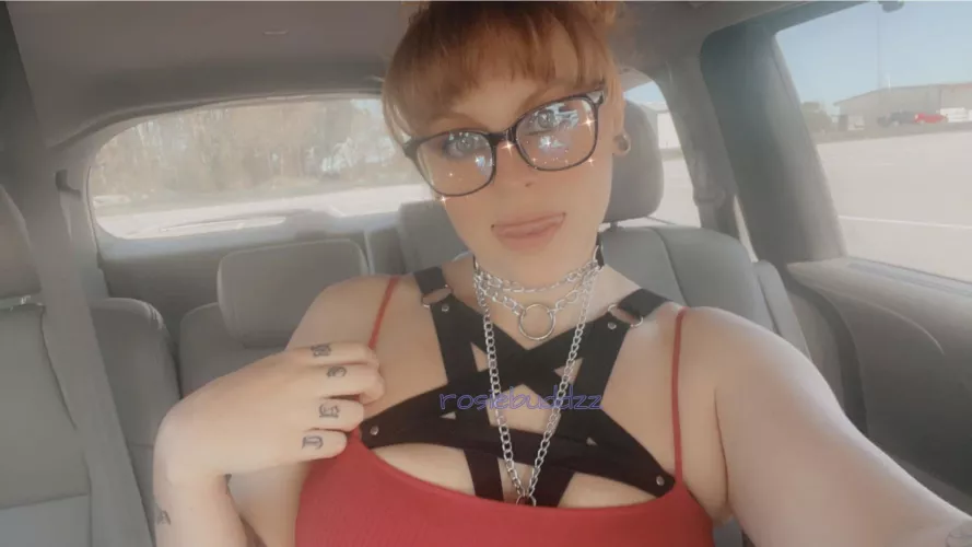 My cuck has no idea that I am getting ready to go meet my bull dressed like this. I can’t say he won’t notice when I get back home though 😉. I’m sure he will enjoy how sloppy I am though. by rosiebuddz