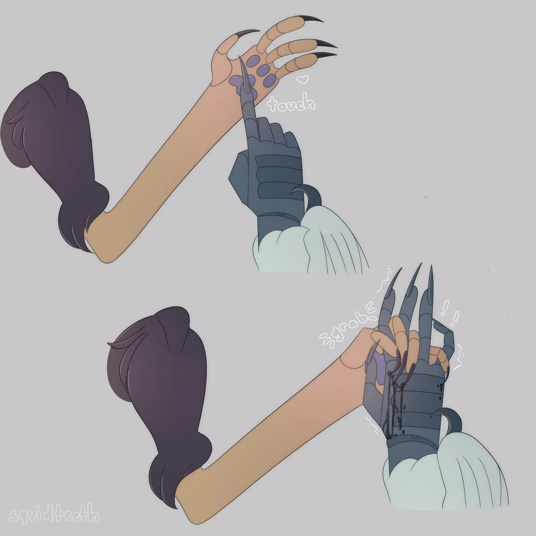 [OC] Birb talons are dangerous posted by squ1dteeth