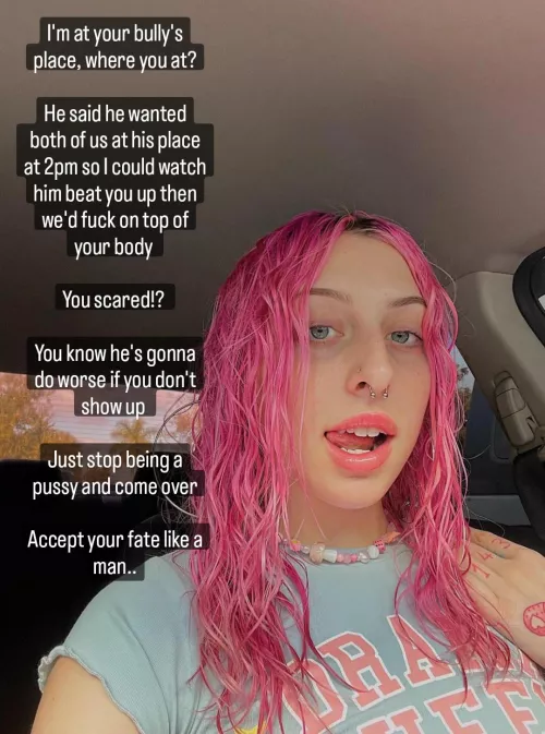 Or should I say like a wimp by guycaptions