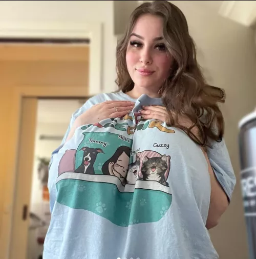 Oversized shirts still can't hide em by rudeNwrecked