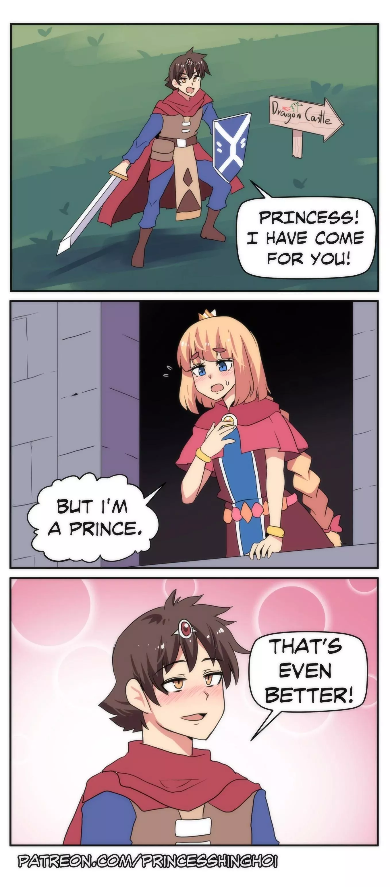 Princess (♂️) posted by eekeekee