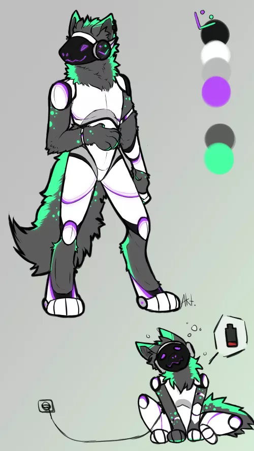 Protogen design by TheAkateo