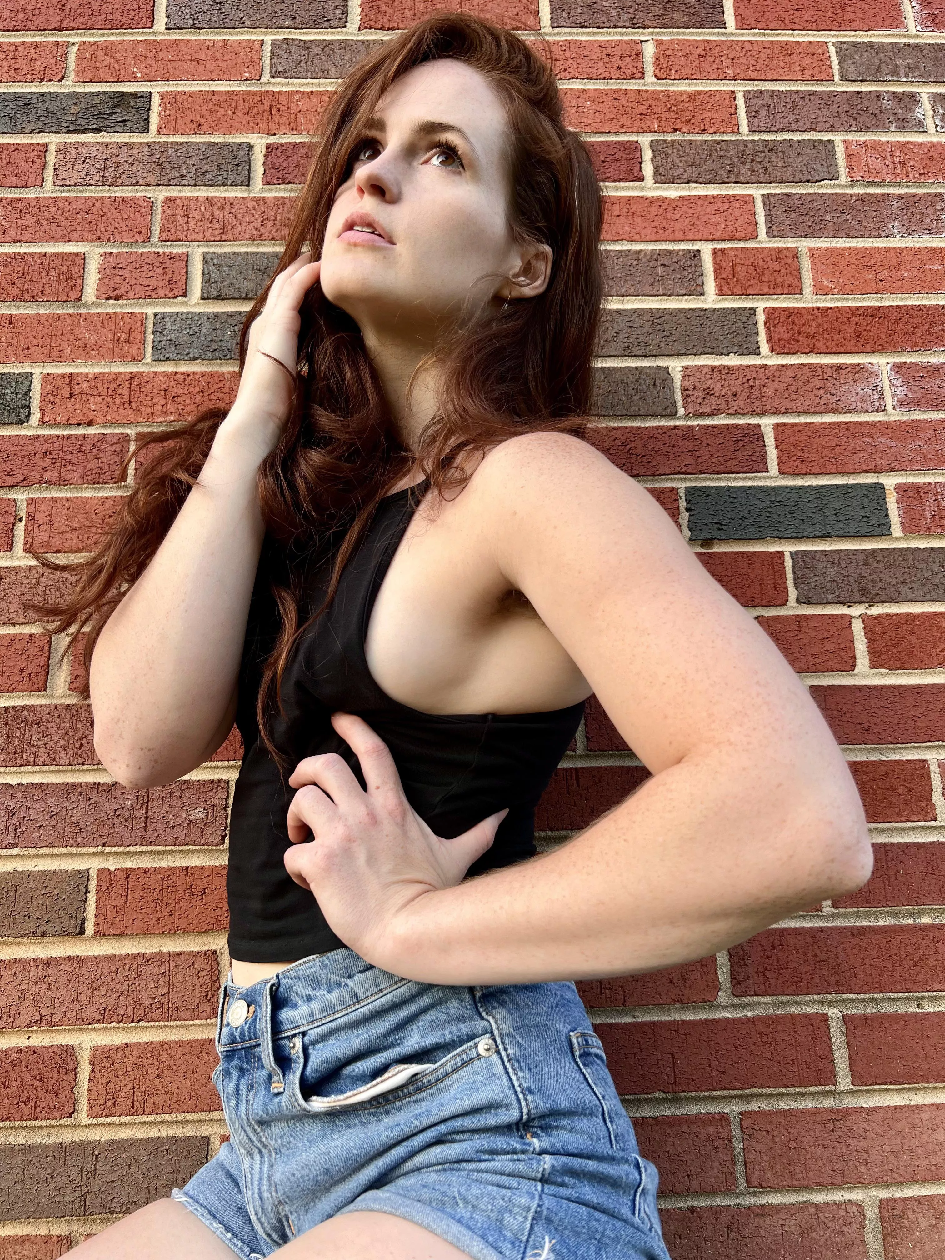 The subtle side boob is GIVING posted by saltysweetcaroline