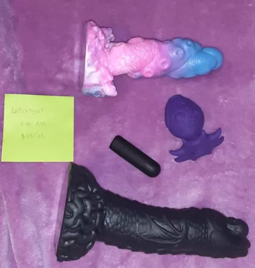 WTS Small/Soft Cuddlefish Cthulu $50; Made to Were Sampire Sampire Small/Medium $45; Cute Little Fuckers Princette Puppypus $30. Contiguous 48 US only, no returns. PayPal G&S. by sextoyalt