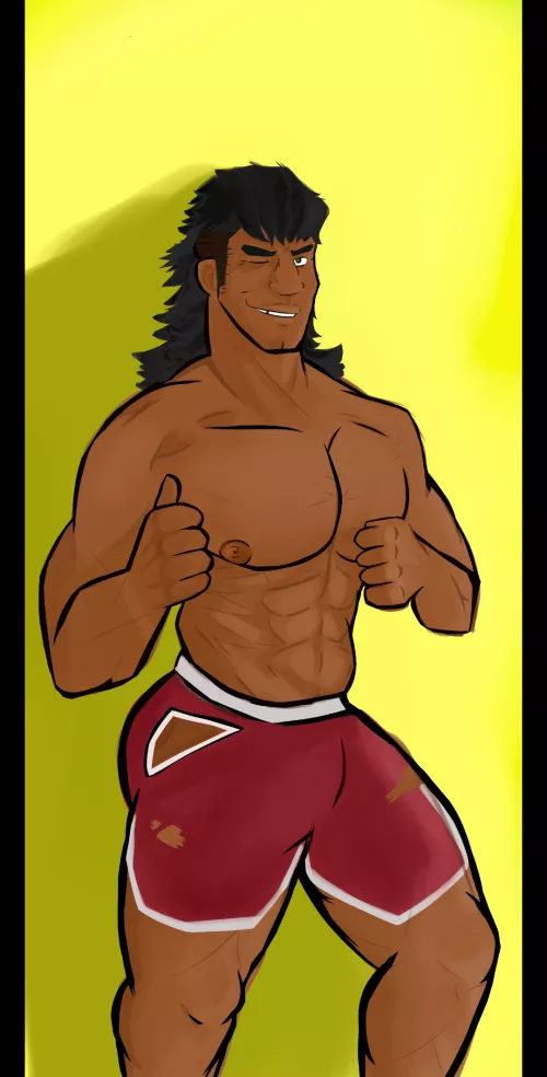 a good man made by @tezcaltcoatlkan by molletecontomate