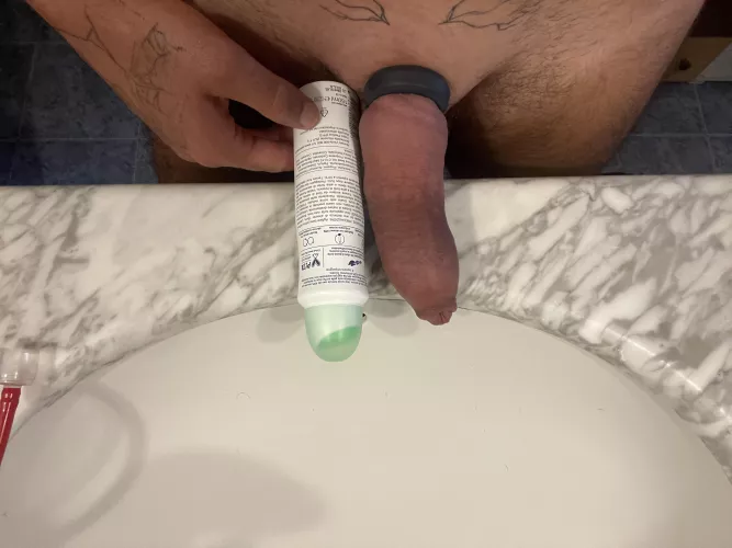 After nice session pumping inches girth 6.5 with 7 inches lenght by castielnovack