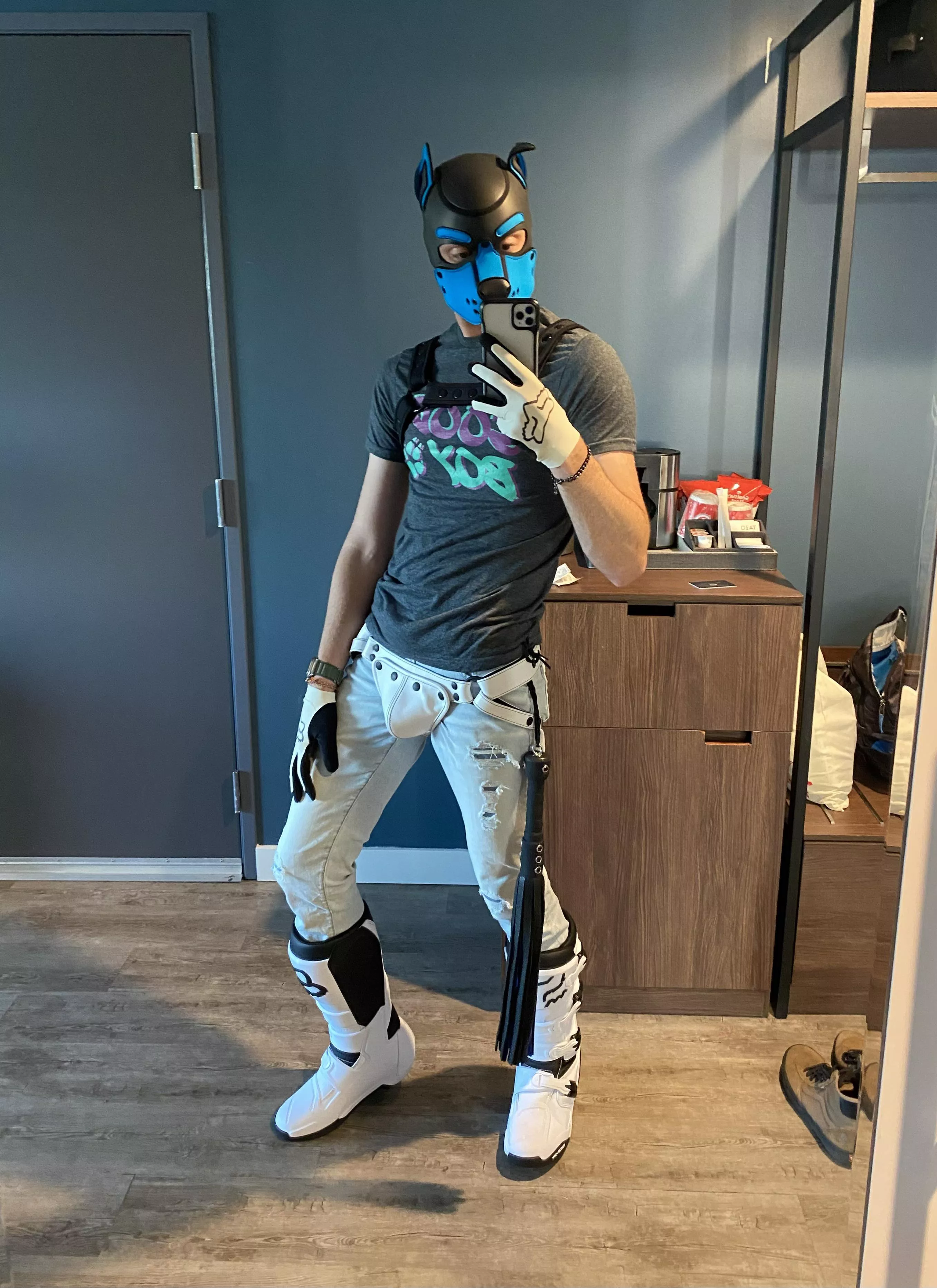 Hello again Reddit *Boop* posted by PupPatch333